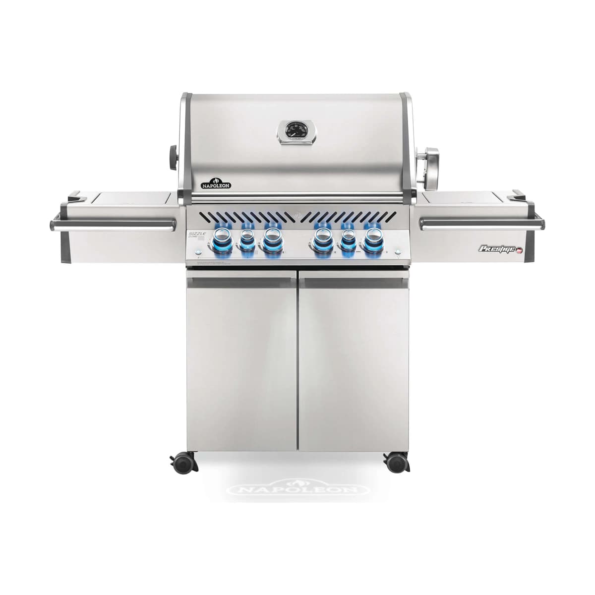 Napoleon Legacy Prestige® PRO 500 Natural Gas Grill with Infrared Rear and Side Burners, Stainless Steel