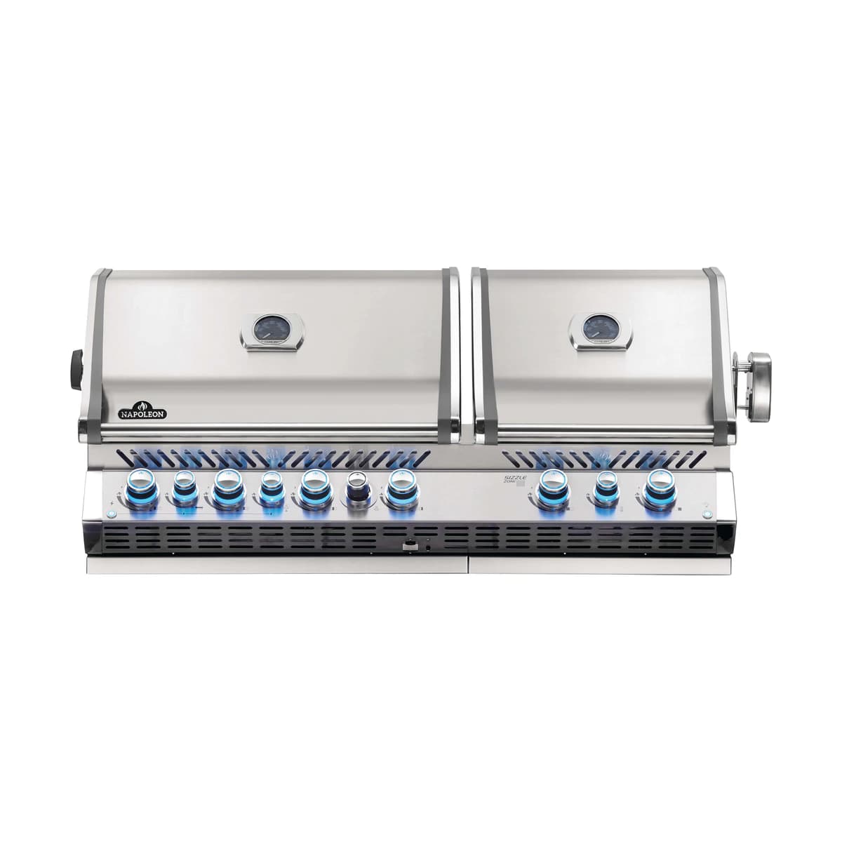 Napoleon Built-in Prestige® PRO 825 Propane Gas Grill Head with Infrared Bottom and Rear Burner, Stainless Steel