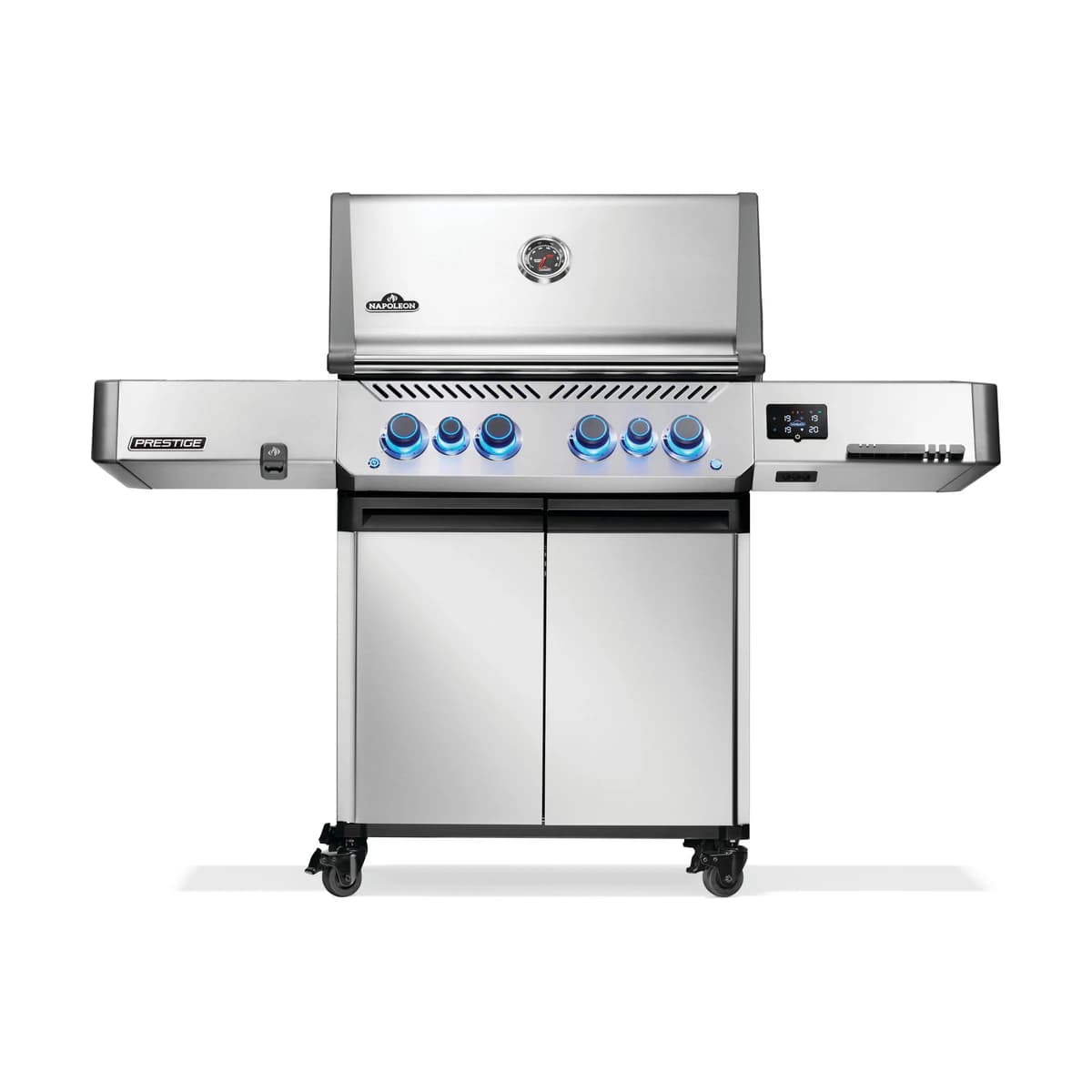 Napoleon Prestige® 500 Connected, Propane Grill with Infrared Side and Rear Burner, Stainless Steel
