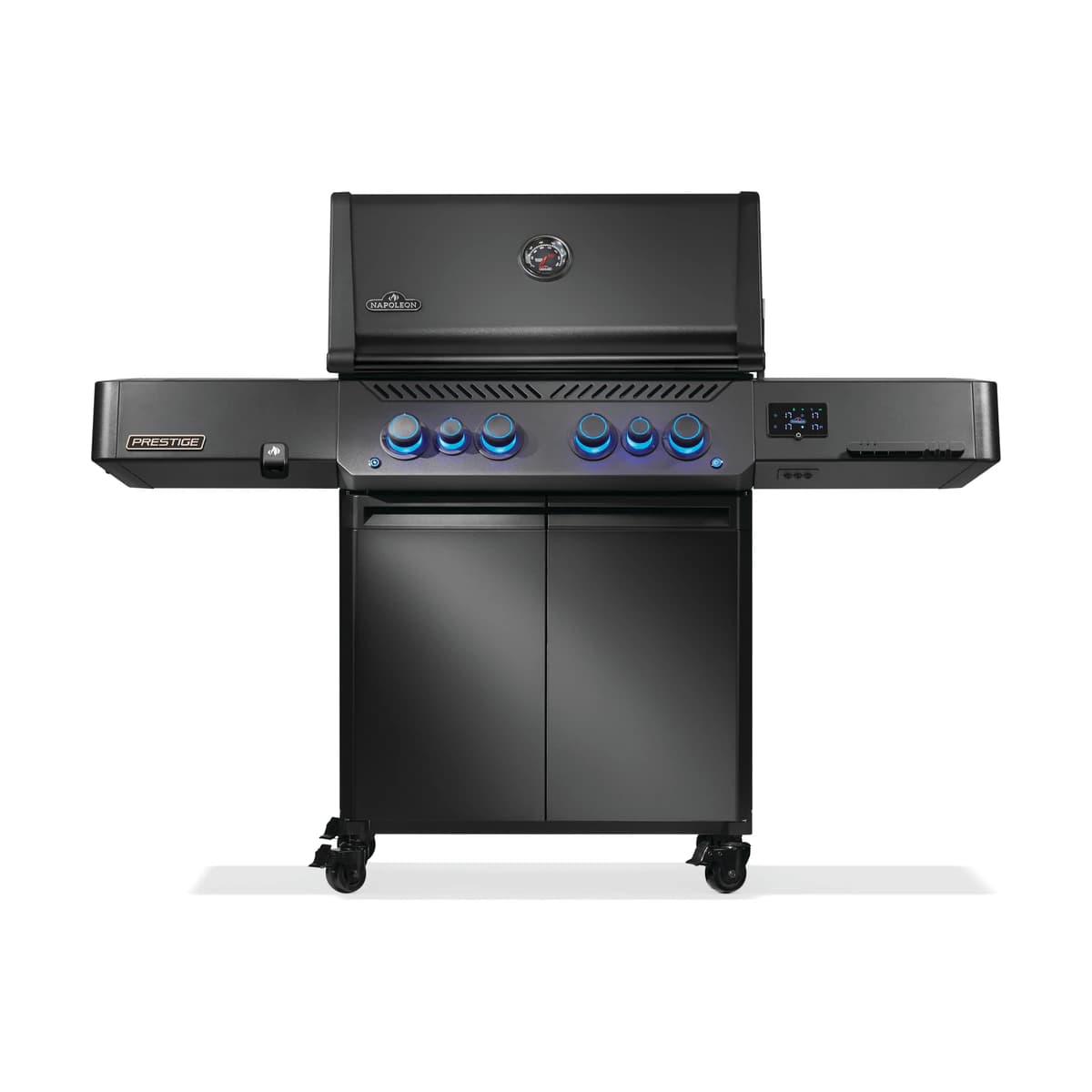 Napoleon Phantom Prestige® 500 Connected, Natural Gas Grill with Infrared Side and Rear Burner, Matte Black