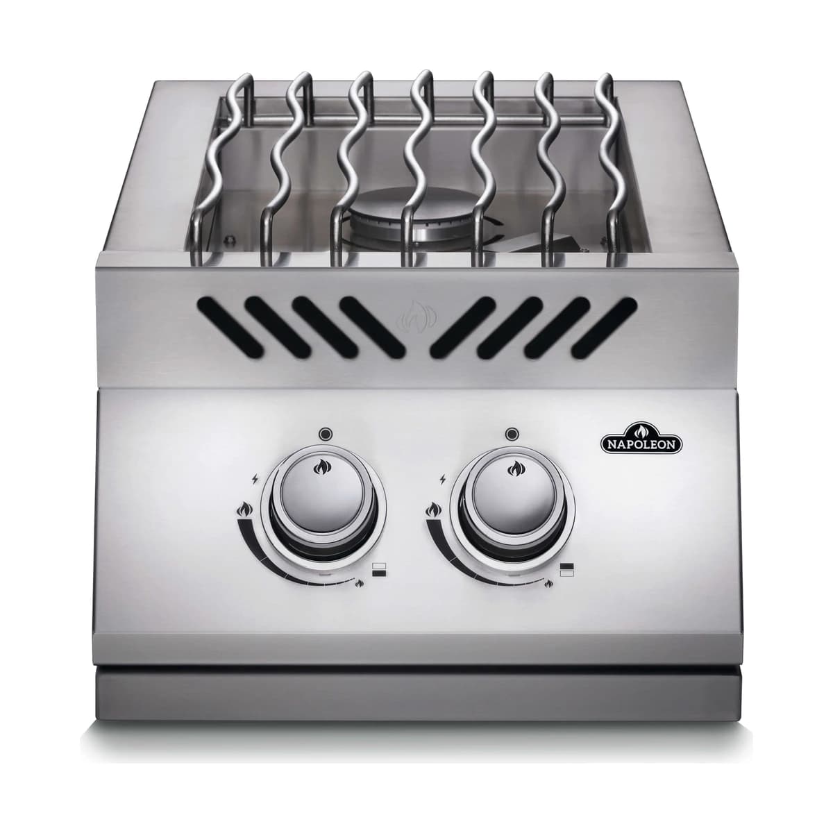 Napoleon Built-in 500 Series Inline Dual Range Top Burner, Stainless Steel Cover