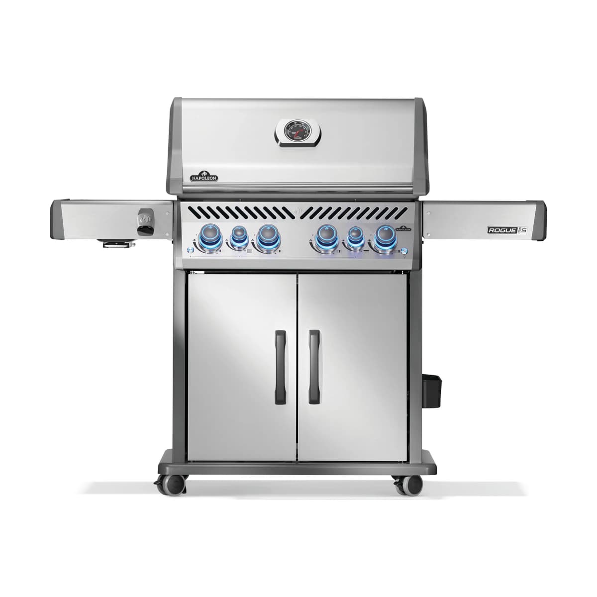 Napoleon Rogue® PRO-S 525 Natural Gas Grill with Infrared Side and Rear Burners, Stainless Steel