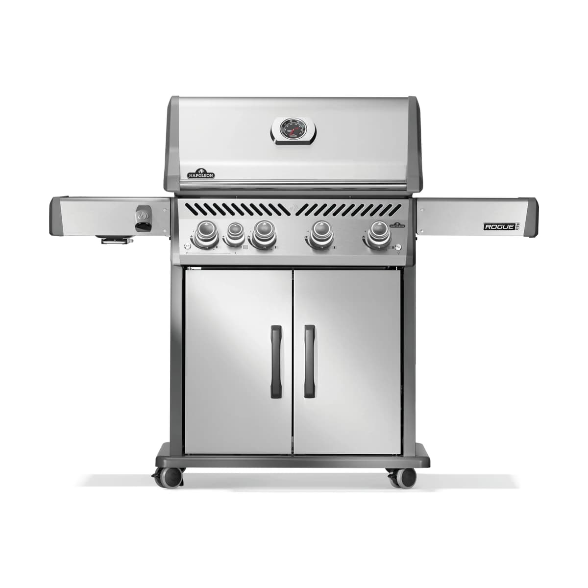 Napoleon Rogue® PRO 525 Propane Gas Grill with Infrared Side Burner, Stainless Steel
