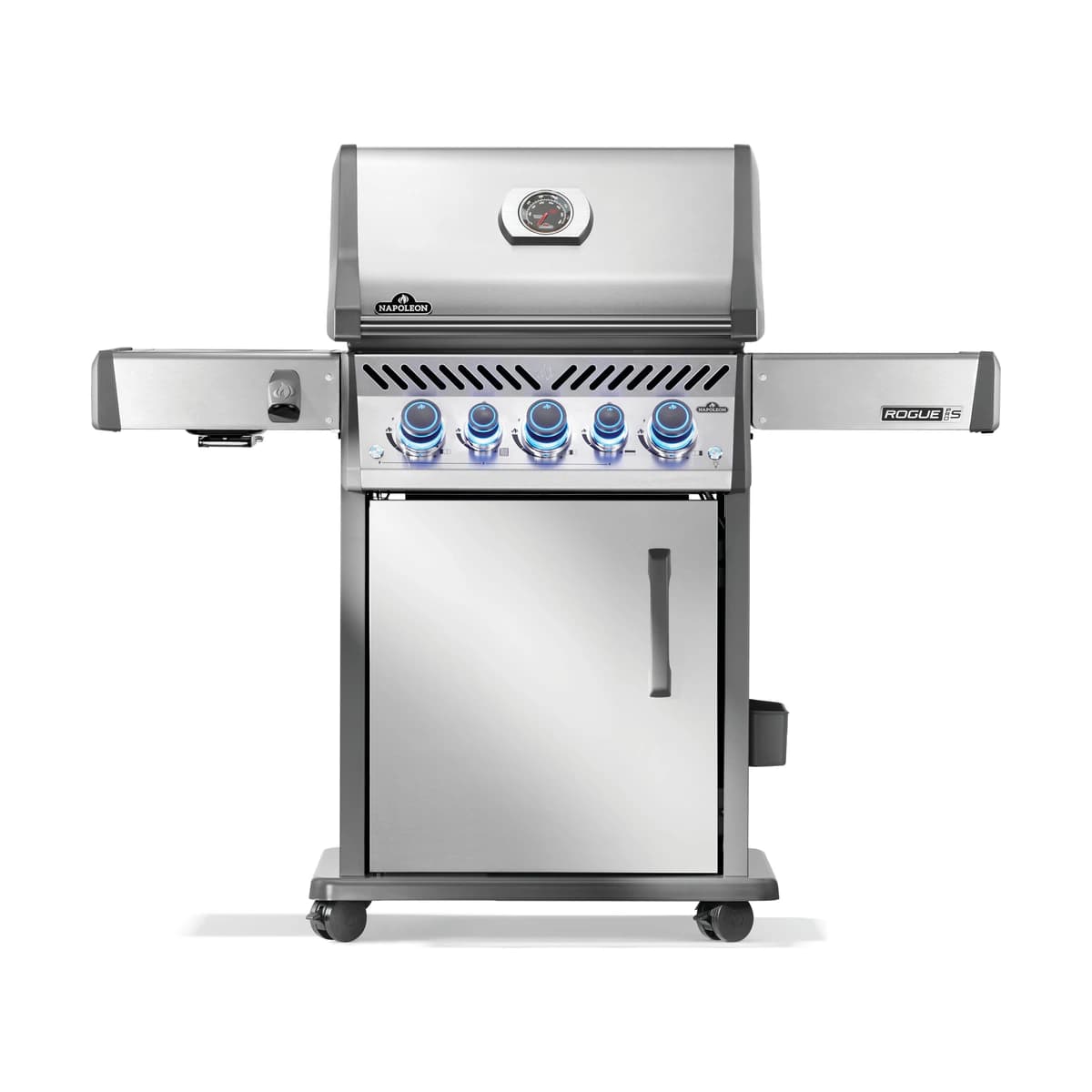 Napoleon Rogue® PRO-S 425 Propane Gas Grill with Infrared Side and Rear Burners, Stainless Steel