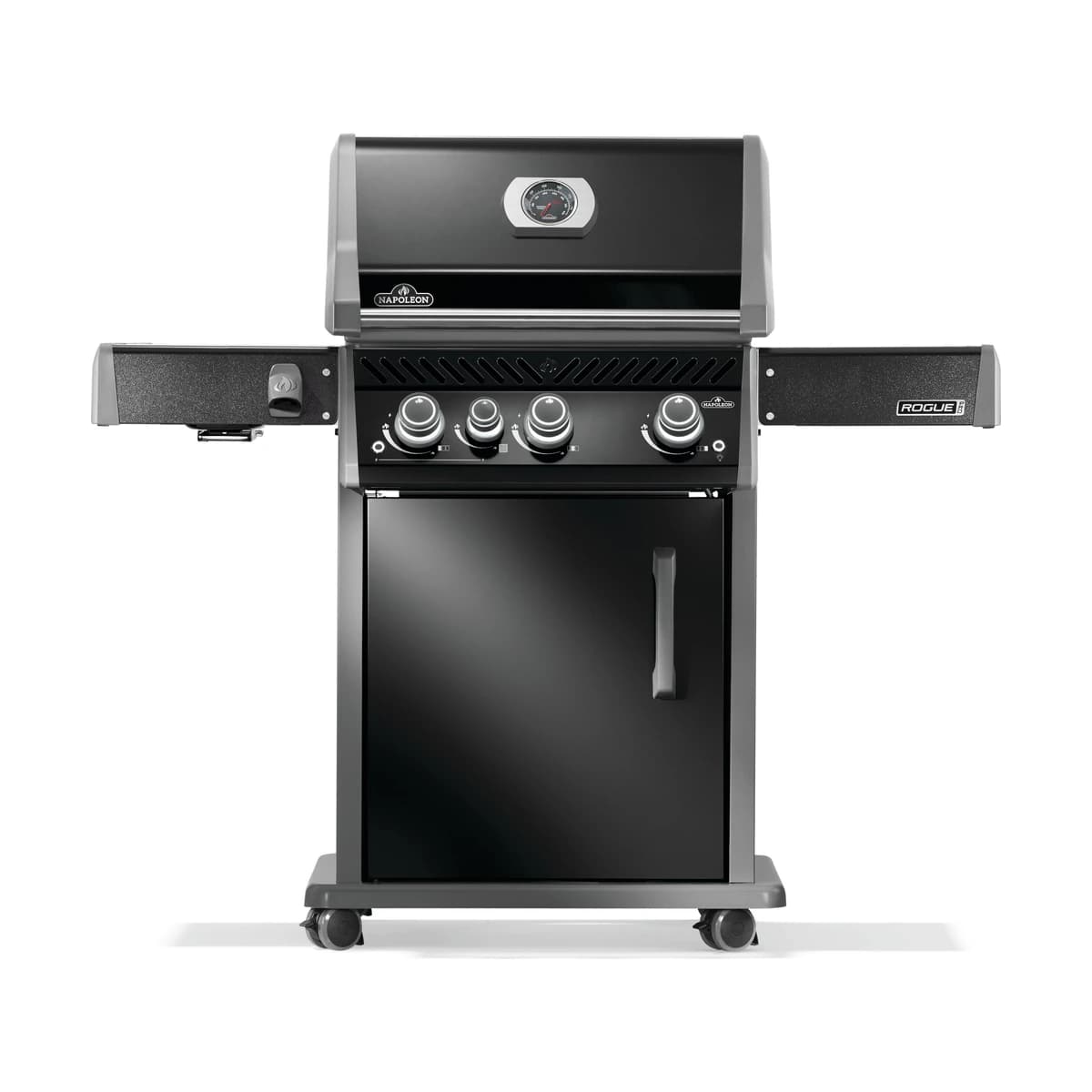 Napoleon Rogue® PRO 425 Propane Gas Grill with Infrared Side Burner, Black