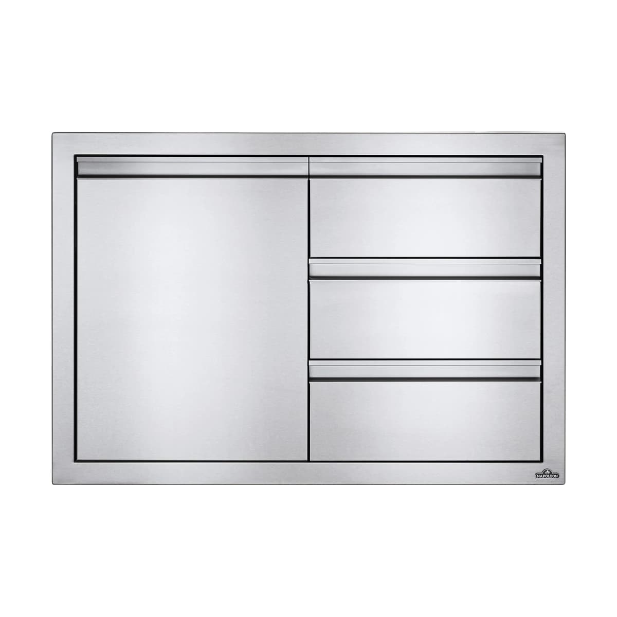 Napoleon 36" X 24" Single Door & Triple Drawer Combo
