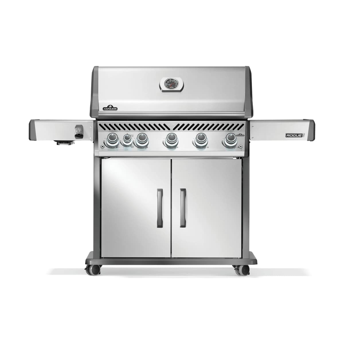 Napoleon Rogue® PRO 625 Natural Gas Grill with Infrared Side Burner, Stainless Steel