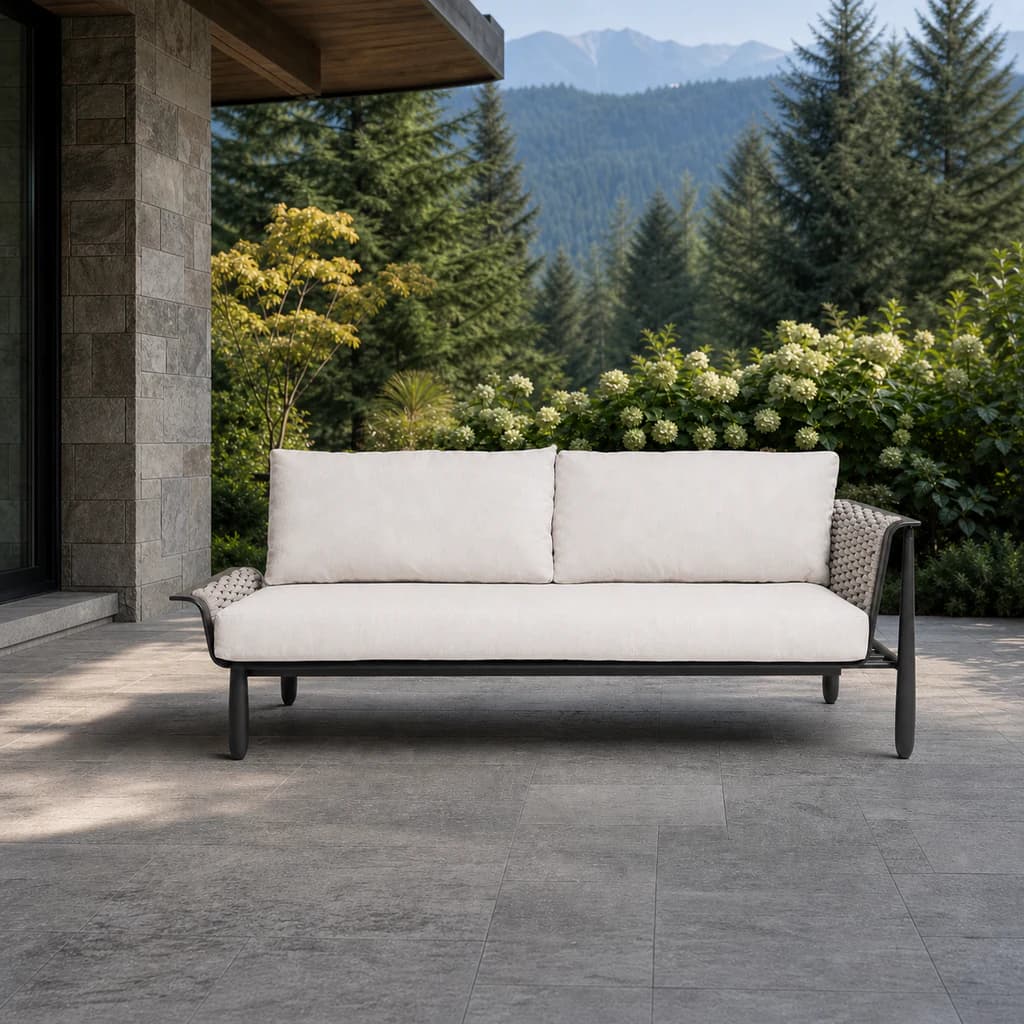 Ratana FN61654-R Diva right-arm three-seater sectional module.