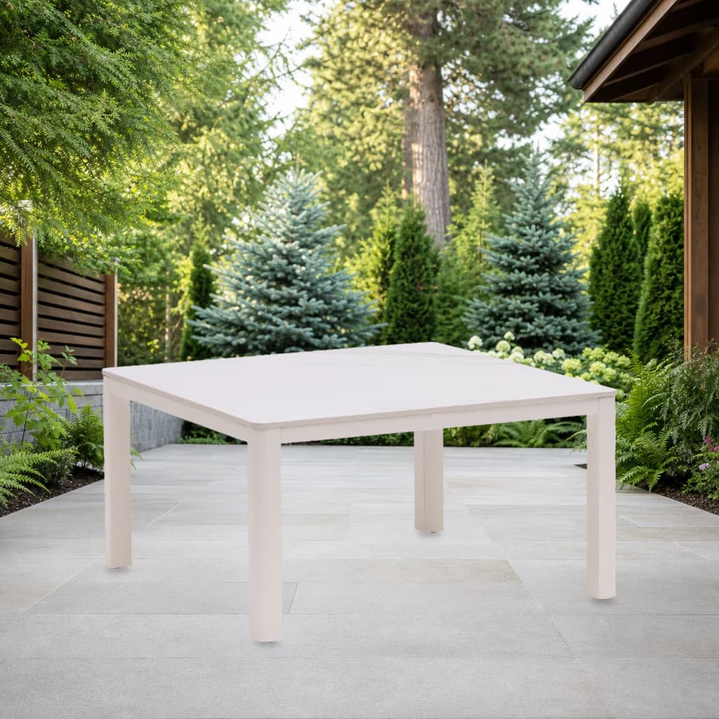 Ratana FN68304 Hampshire sintered-stone coffee table on a premium evergreen garden patio.
