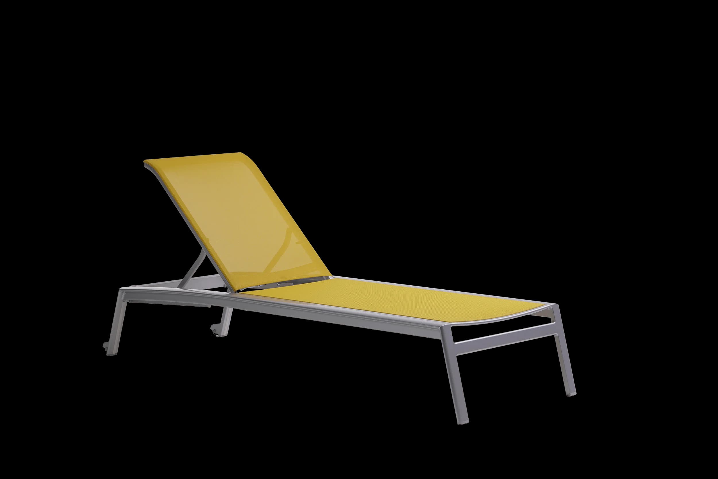Lyon Lounger w/wheels, product view 1