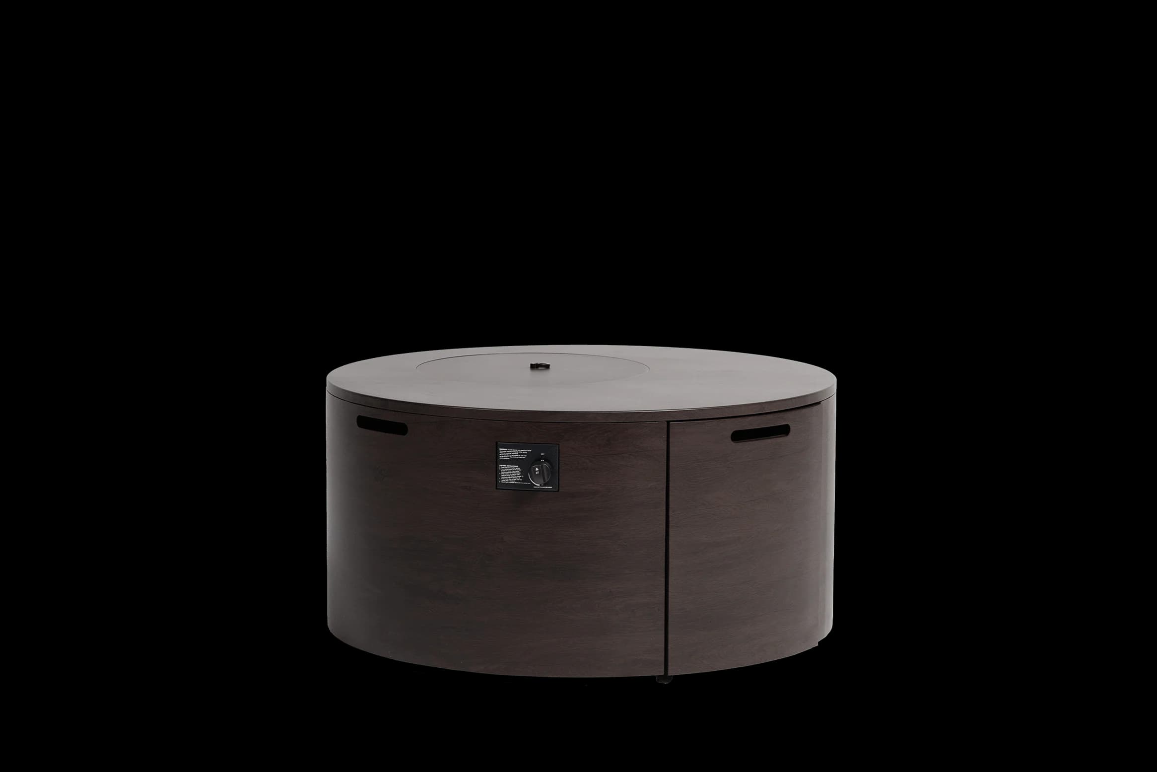 Fiamma D42"xH20.8" Round Fire Pit w/Burner Lid, product view 12