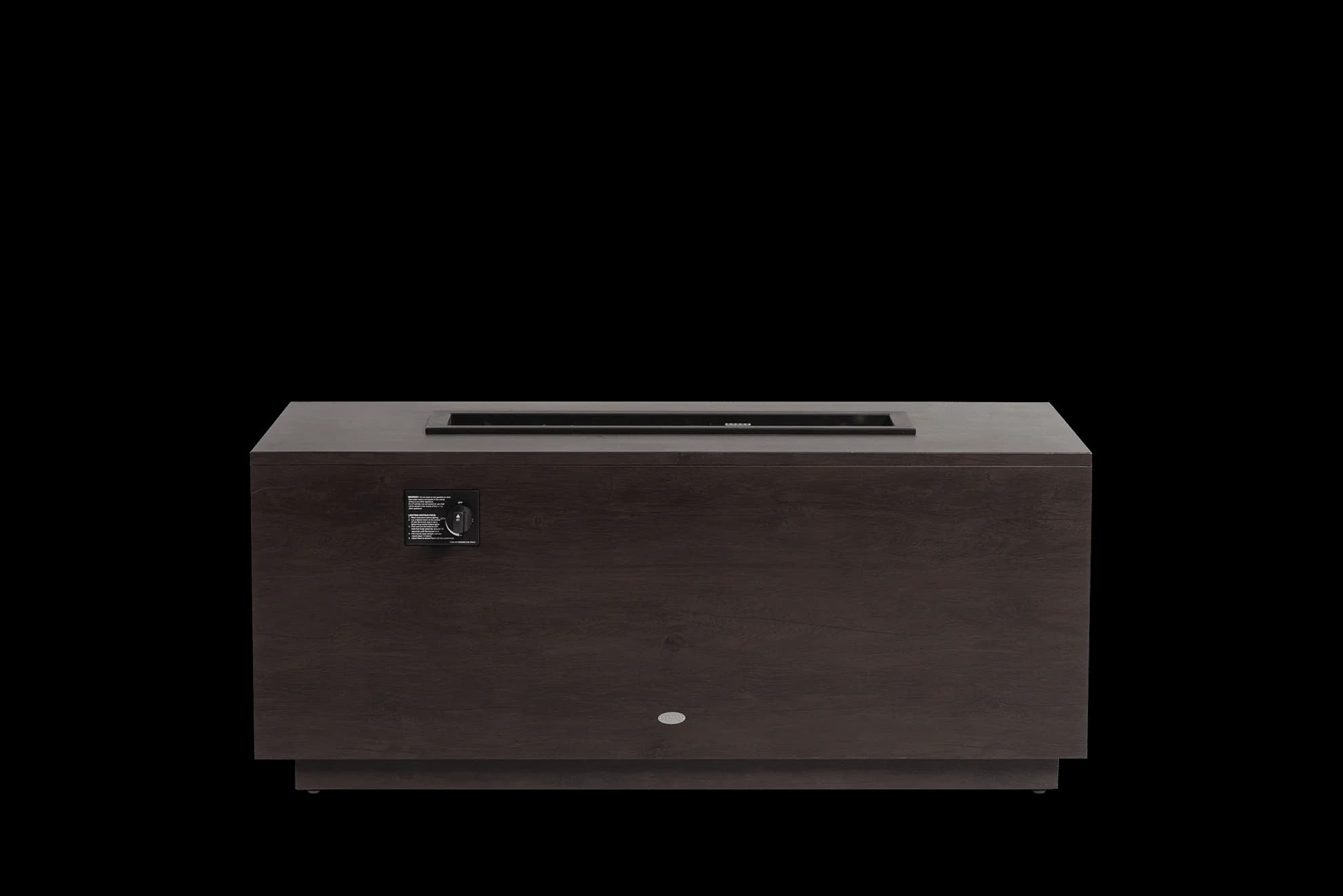 Fiamma 54"x24" Rect Fire Pit w/Burner Lid, product view 3
