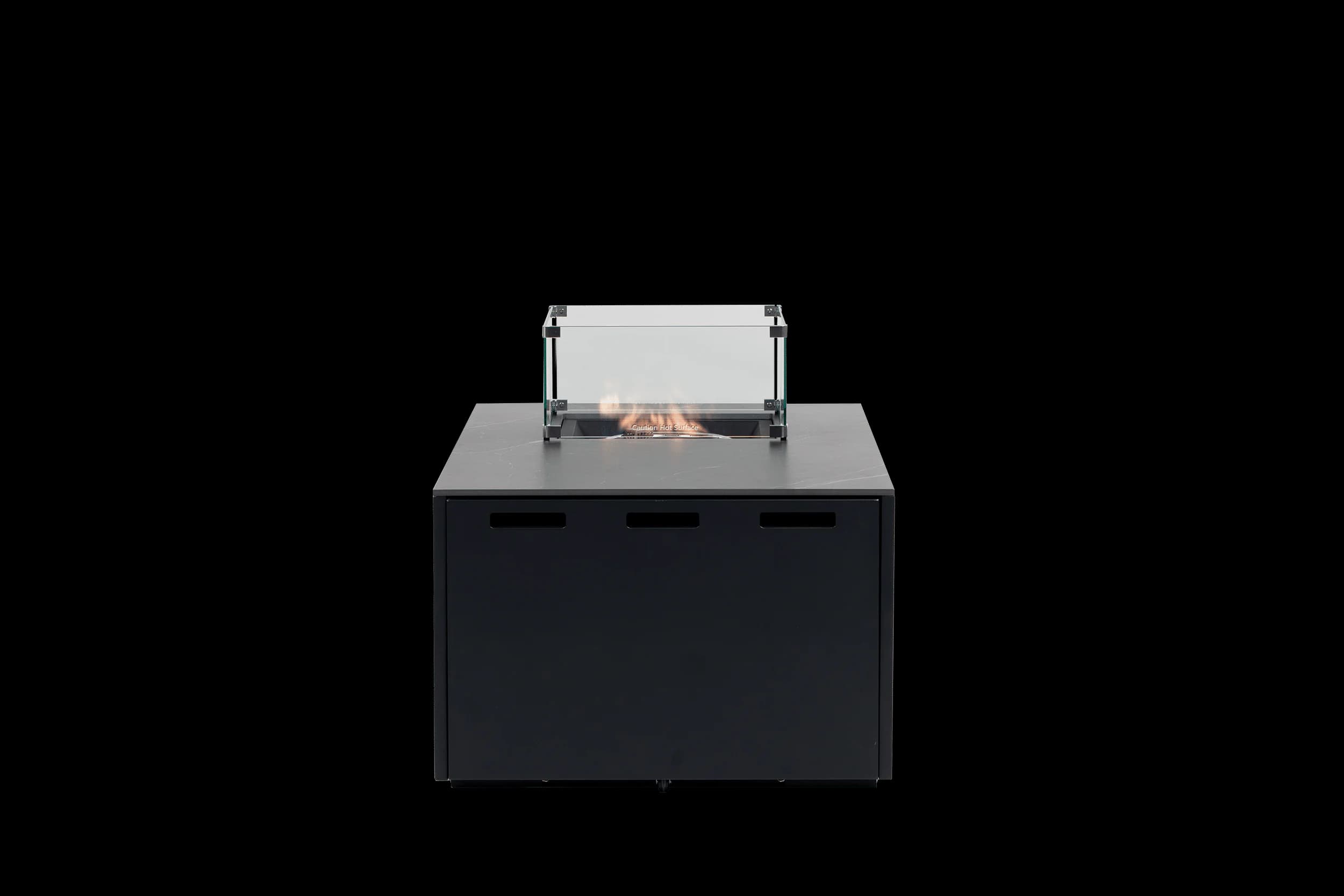 Newbury 50"x30"x20" Rect Fire Pit w/Burner Lid W50"xD30"xH20", product view 9