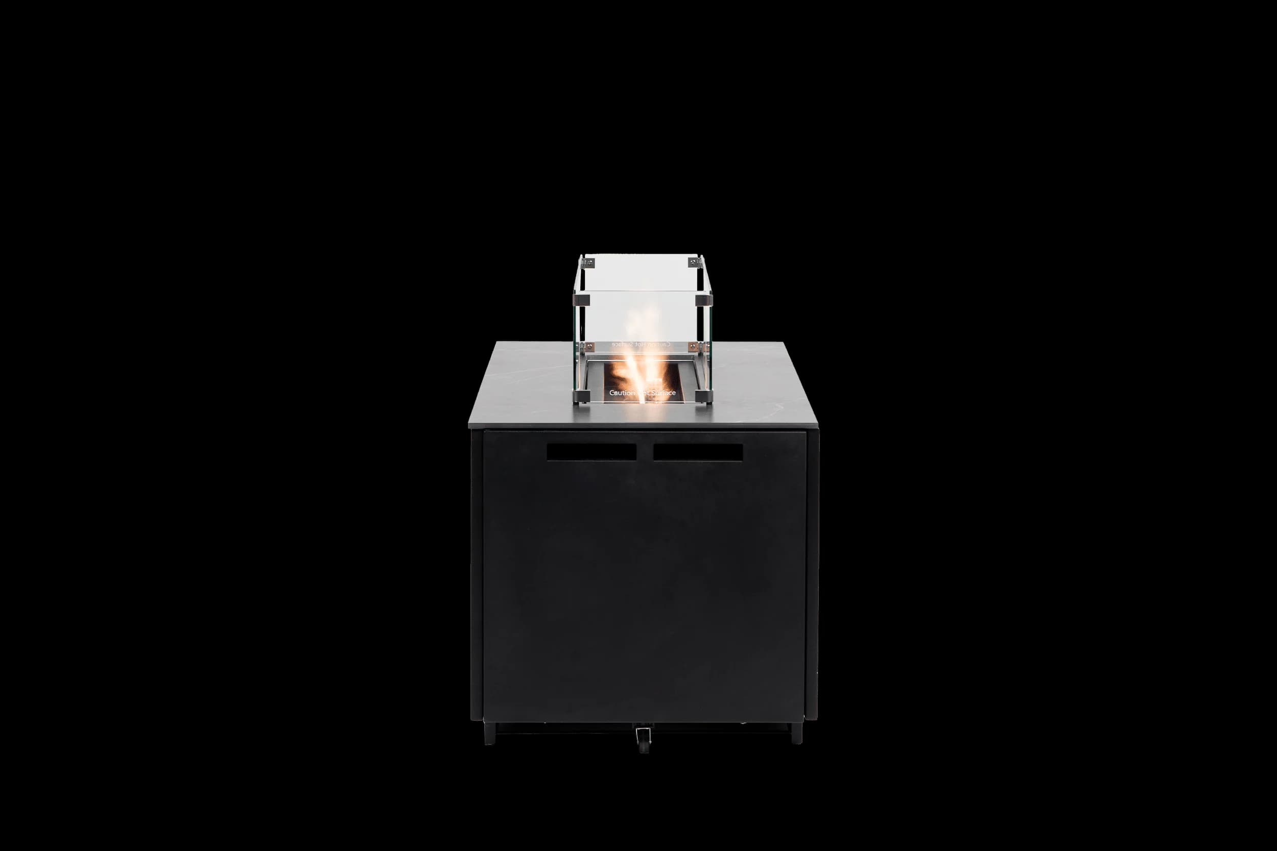 Newbury 54"x24"x22.5" Rect Fire Pit w/Burner Lid W54"xD24"xH22.5", product view 10