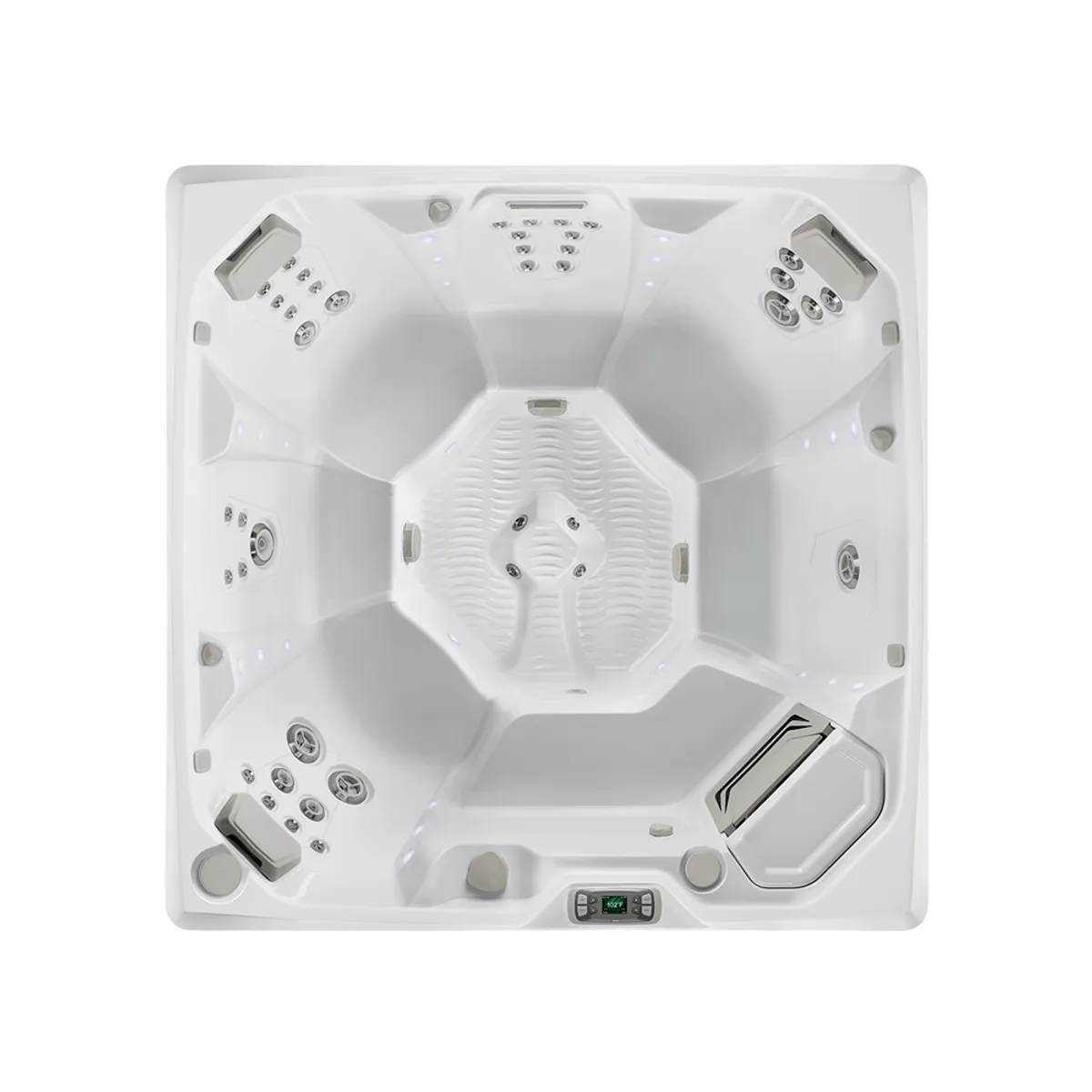 Flash top view