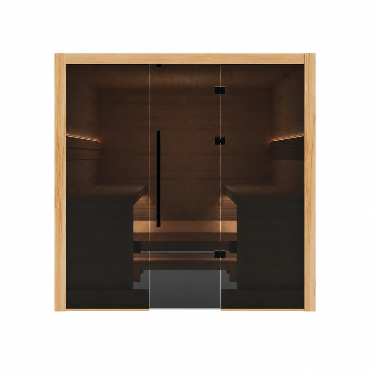 Hekla Traditional 220 six-person sauna in Scandi finish