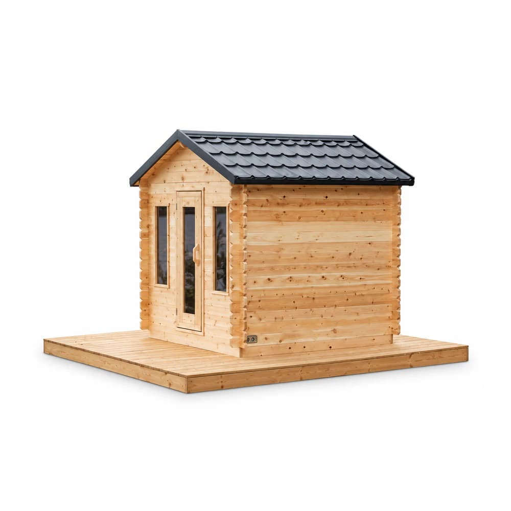 CT Cabin Saunas outdoor sauna by LeisureCraft