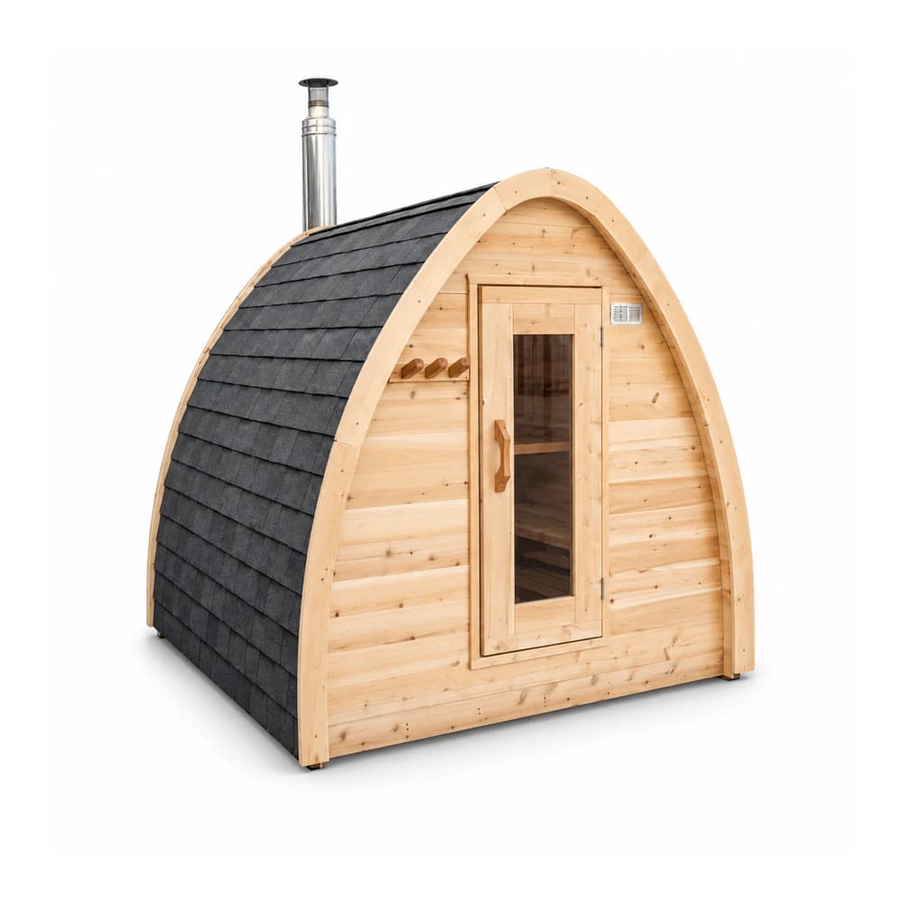 CT MiniPOD Sauna outdoor sauna by LeisureCraft
