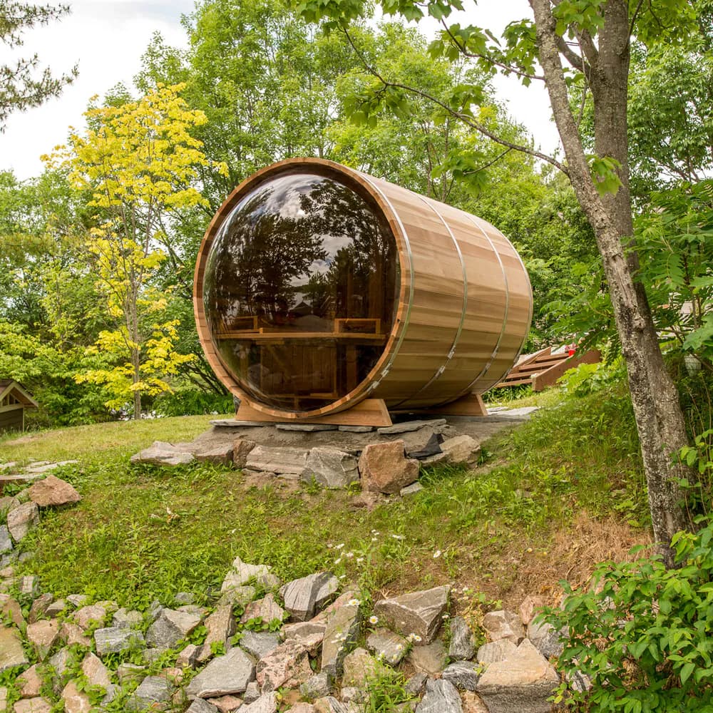 Panoramic Barrel Sauna manufacturer image 9