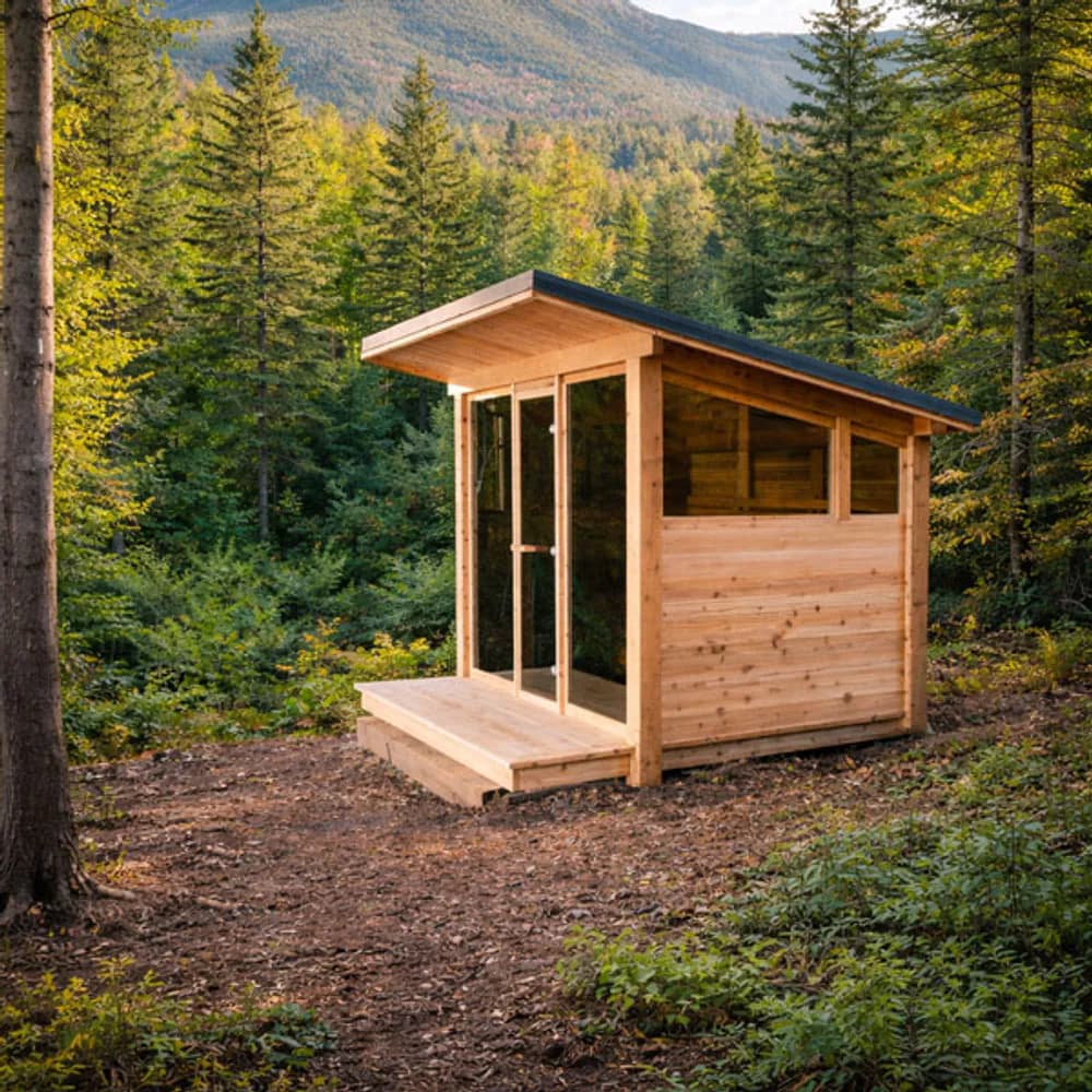 Pure Cube Mountain View Sauna manufacturer image 1