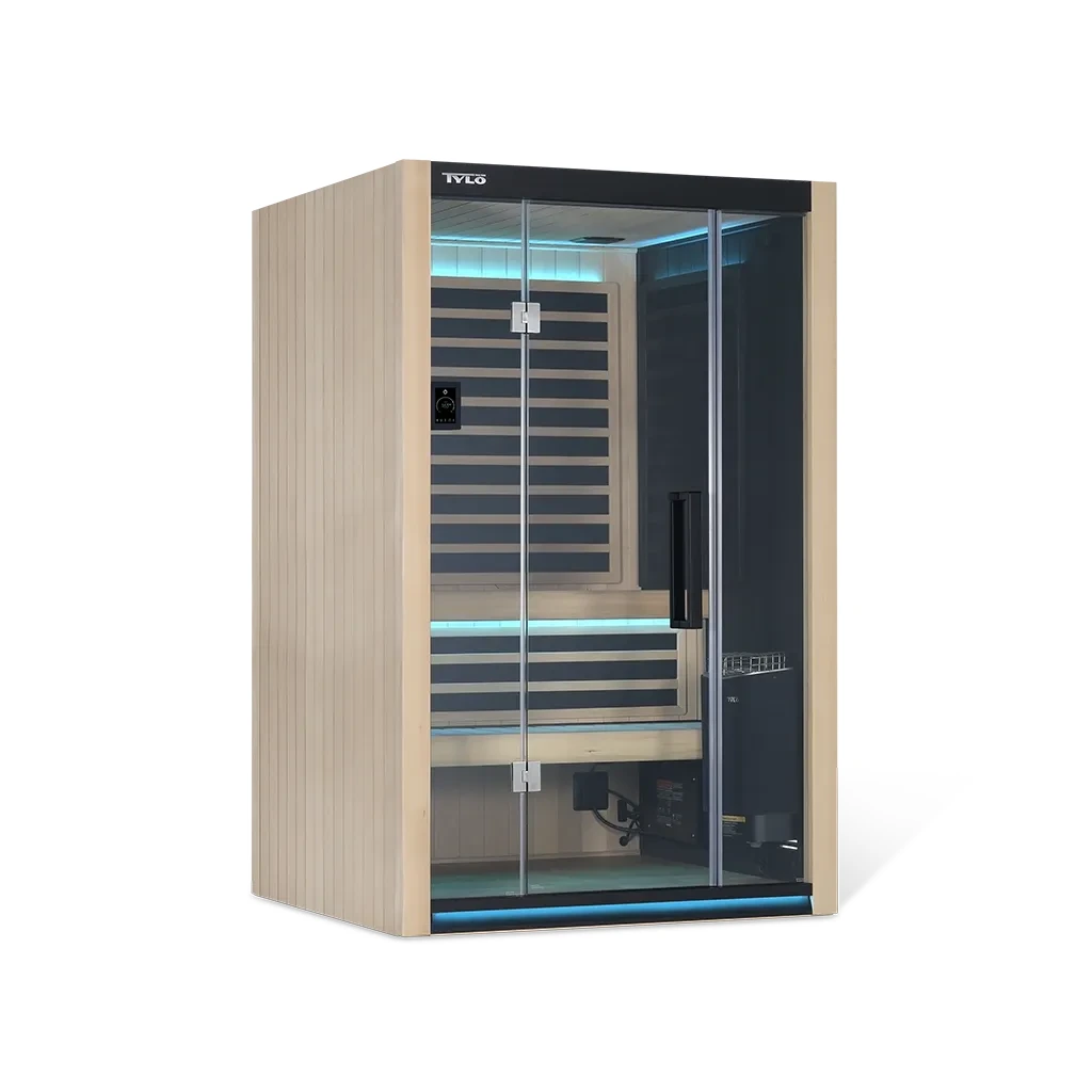Tylö Kiruna Hybrid 2 clear Hemlock hybrid sauna