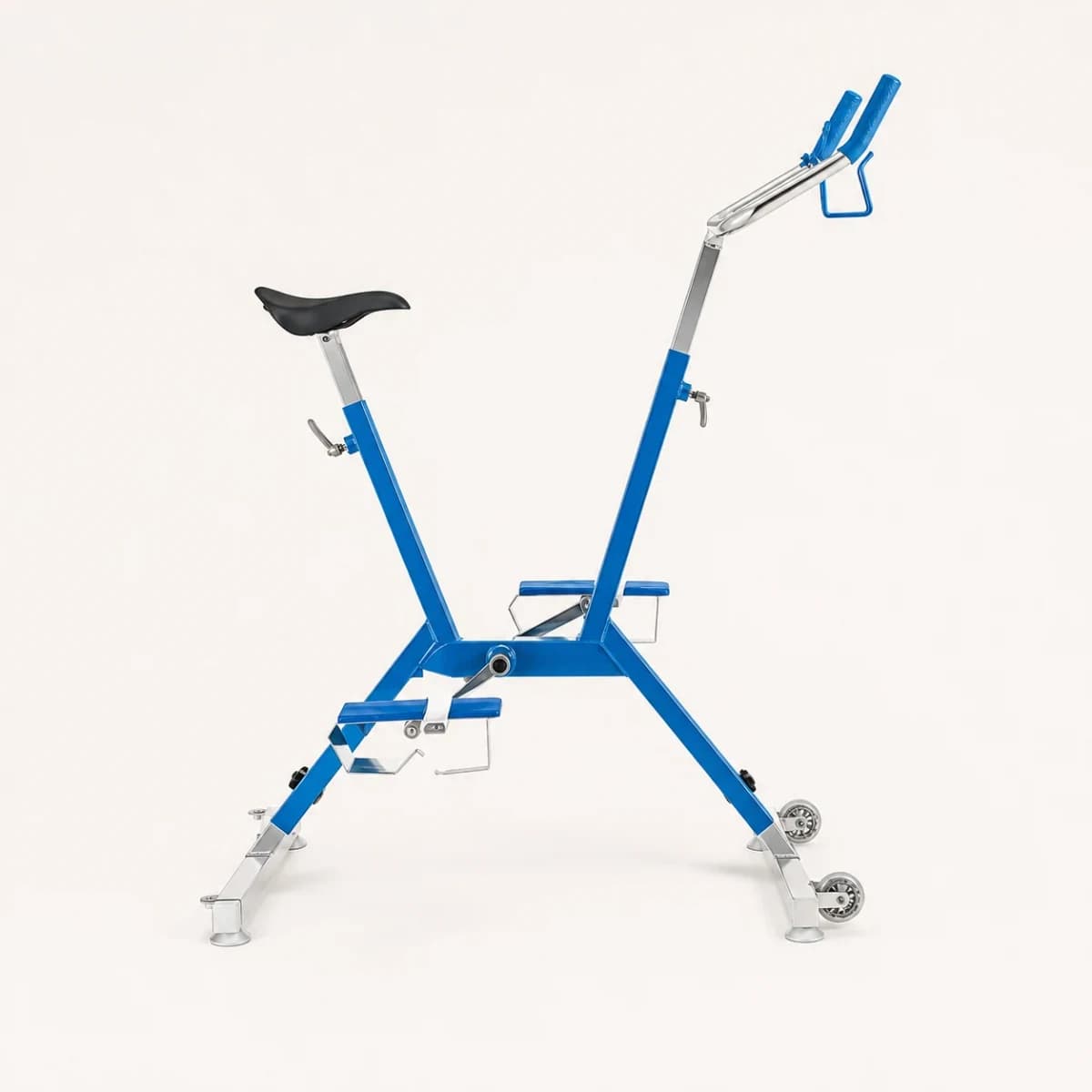 Endless Pools Aquabike underwater exercise bike shown empty on a white background