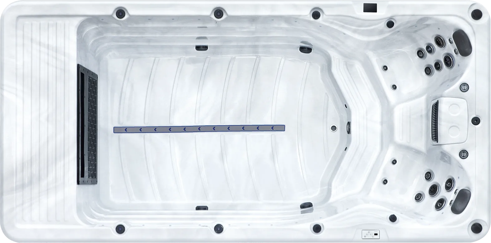 Platinum Spas Eros Pro Swim Spa product view 2