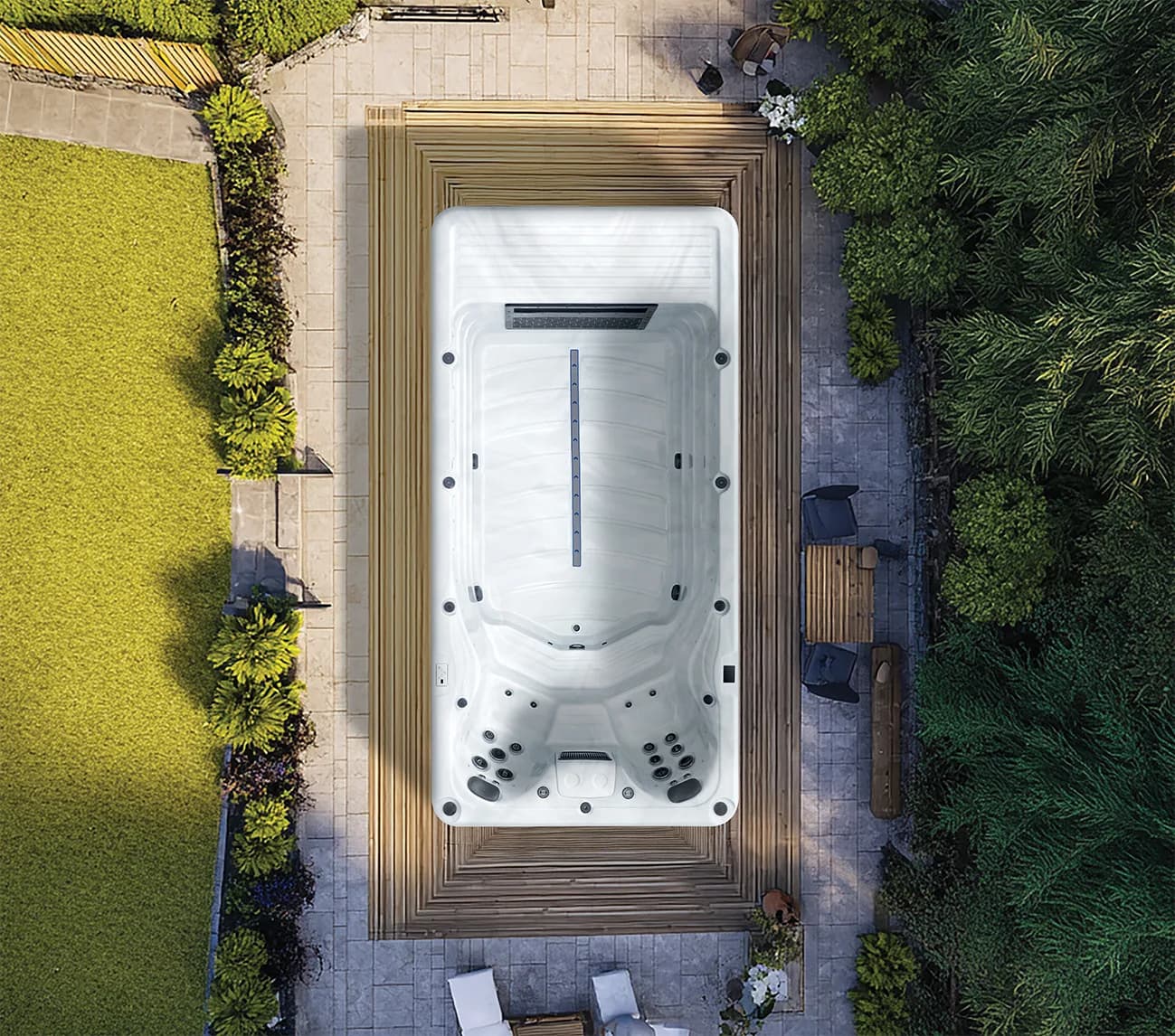 Platinum Spas Eros Pro Swim Spa product view 1