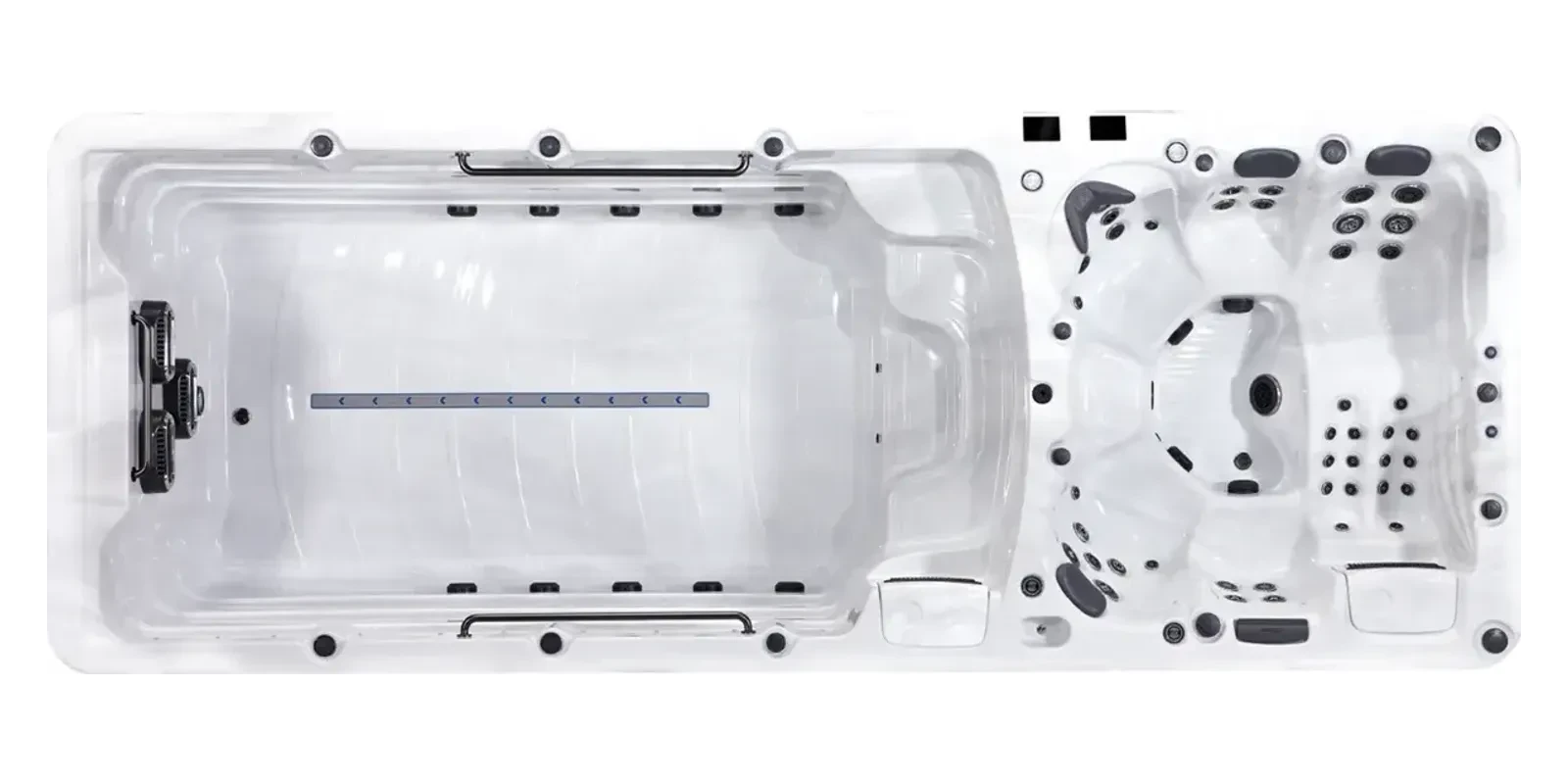 Helios Swim Spa top view