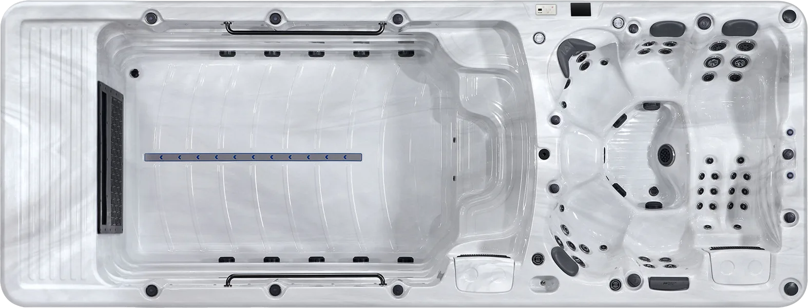 Platinum Spas Helios Pro Swim Spa product view 2