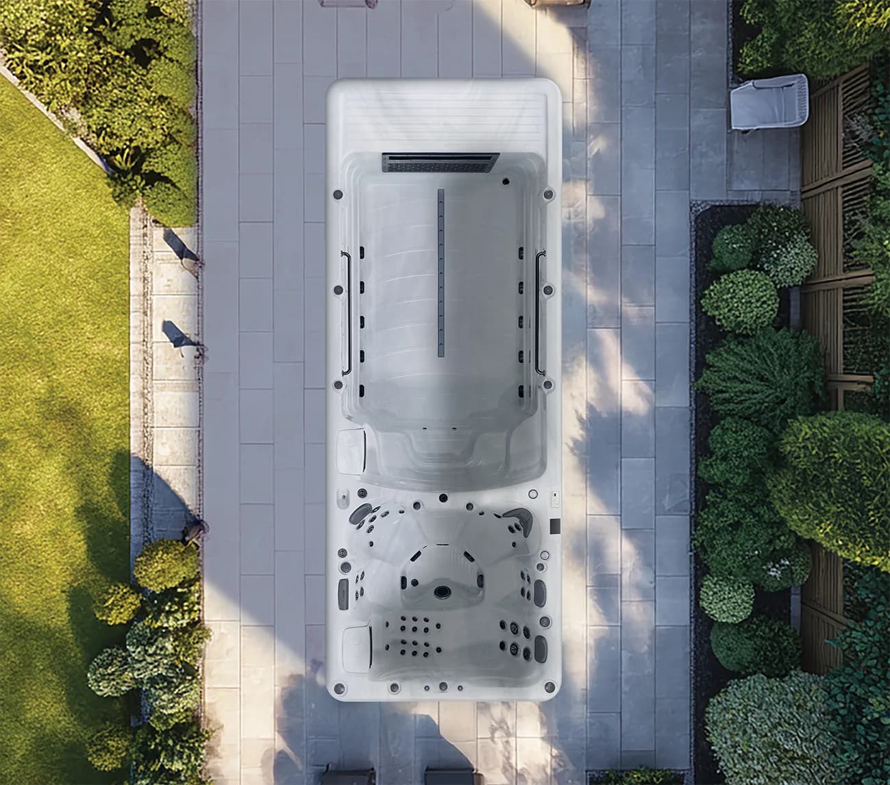 Platinum Spas Helios Pro Swim Spa product view 1