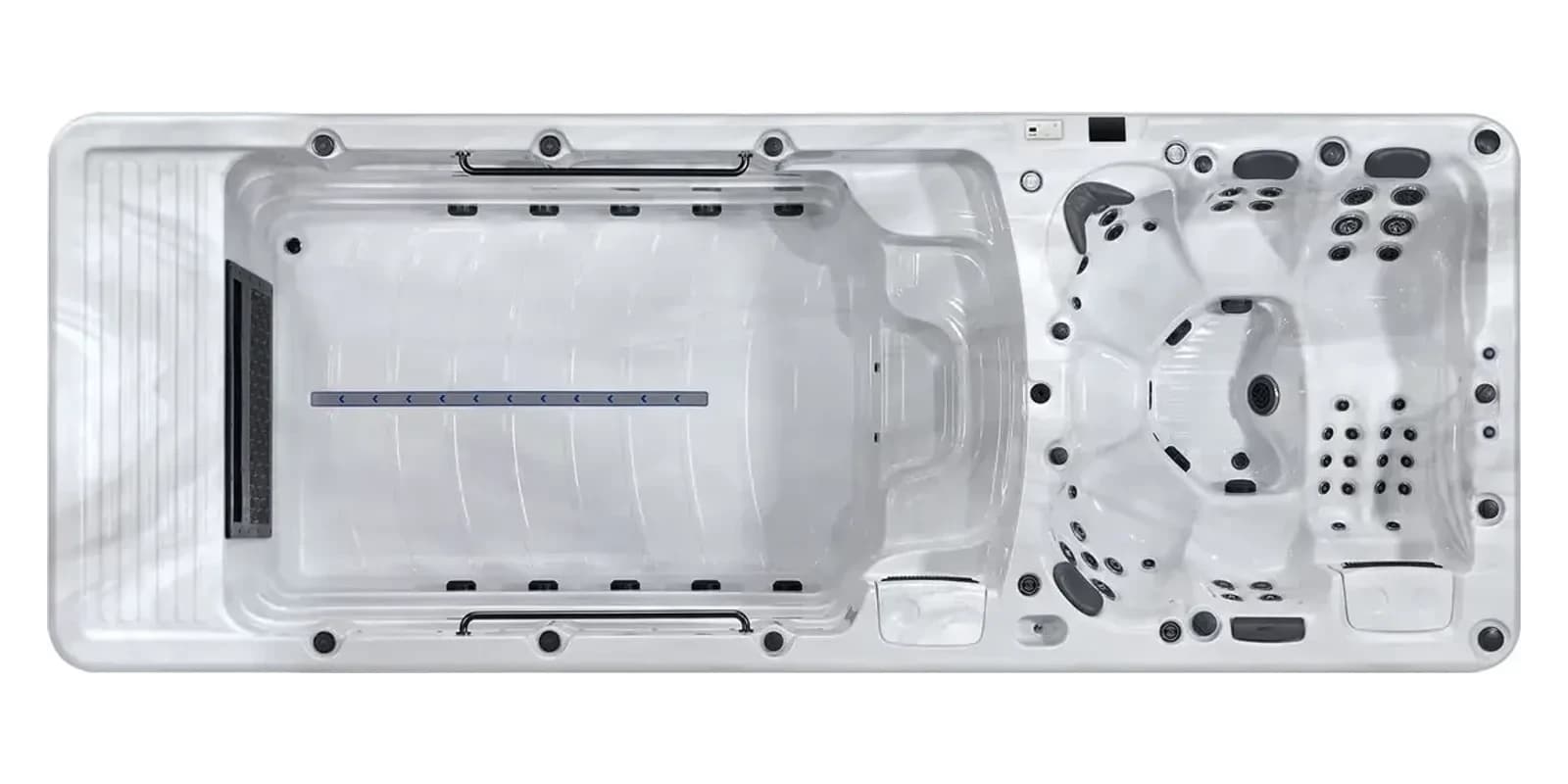 Helios Pro Swim Spa top view
