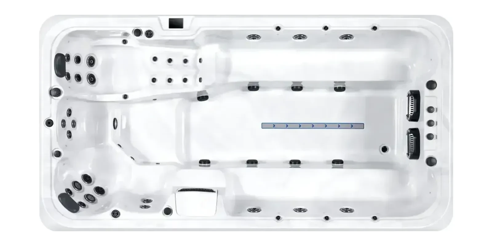 Titan Swim Spa top view