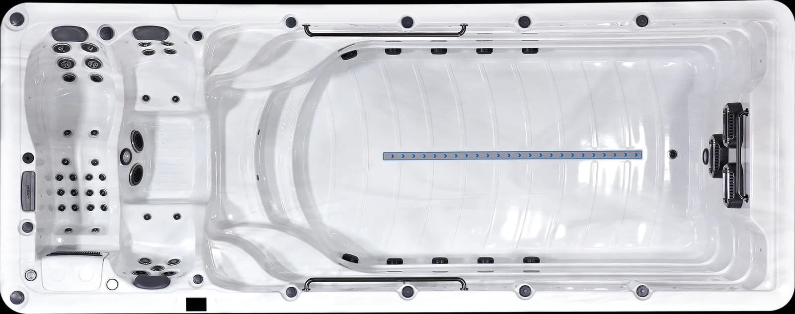 Platinum Spas Zelus Swim Spa product view 2