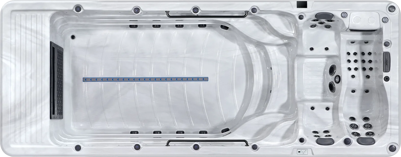 Platinum Spas Zelus Pro Swim Spa product view 2