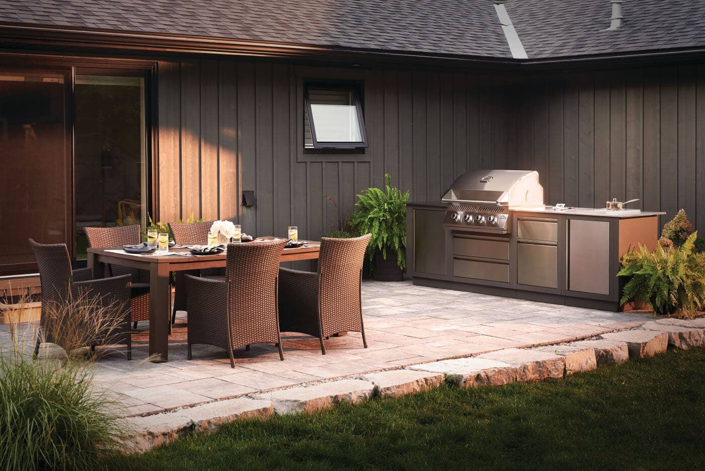 Built-in 500 Series 32 Propane, Stainless Steel dimensions