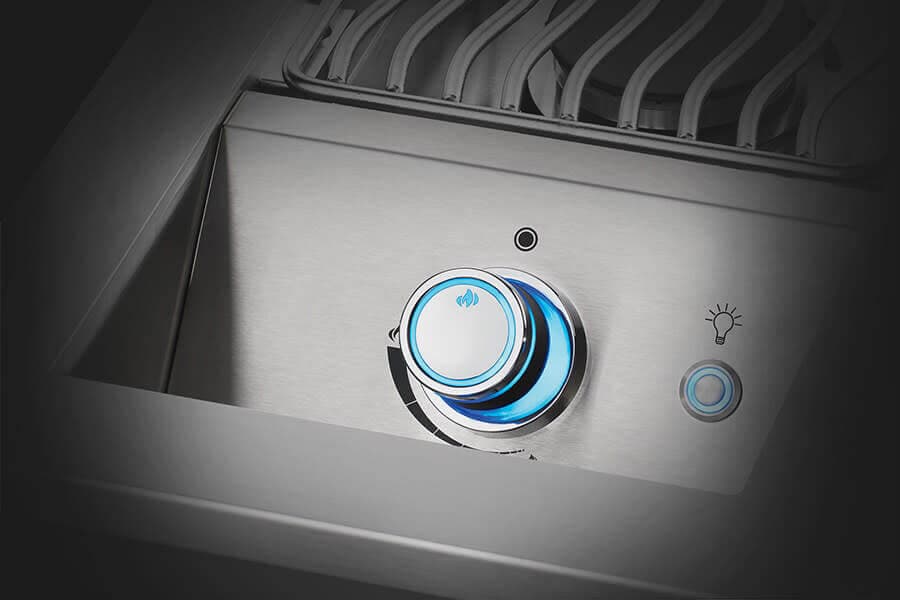Built-In 700 Series 10" Single Range Top Burner Propane, Stainless Steel dimensions