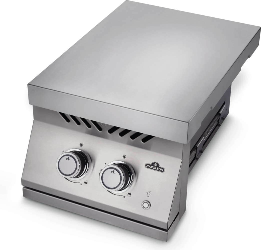 Built-in 700 Series 12" Inline Dual Range Burner Propane, Stainless Steel dimensions