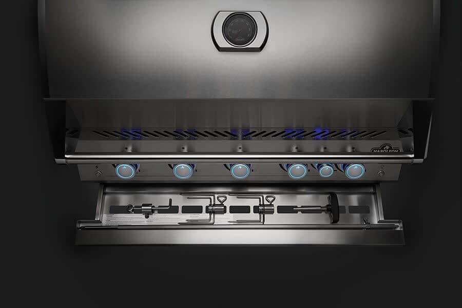 Built-In 700 Series 38" with Infrared Rear Burner Propane, Stainless Steel dimensions