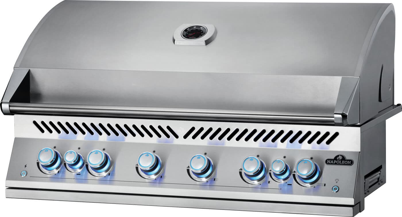 Built-In 700 Series 44" with Dual Infrared Rear Burners, Propane, Stainless Steel dimensions