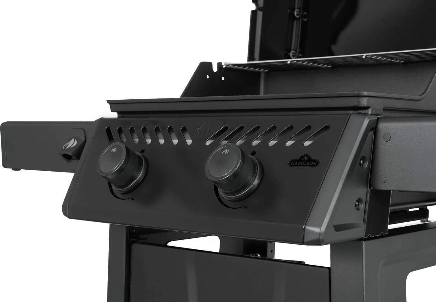 Freestyle™ 365 2-Burner Natural Gas Grill, Matte Black dimensions