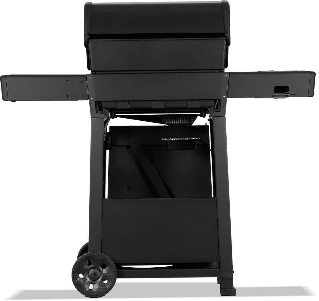 Freestyle™ PRO 365 Propane Gas Grill with Infrared Side Burner, Matte Black dimensions