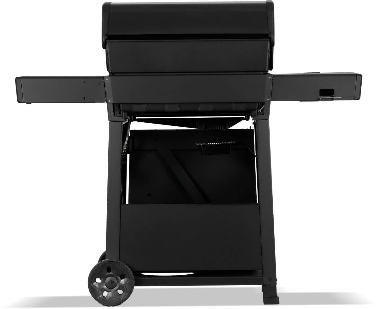 Freestyle™ PRO 425 Propane Gas Grill with Infrared Side Burner, Matte Black dimensions