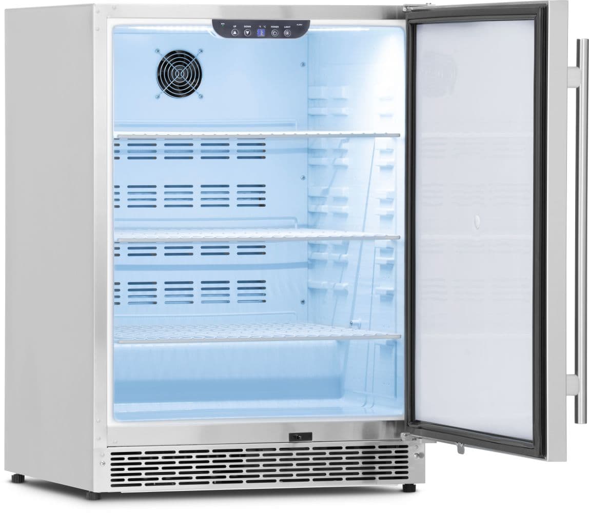 Outdoor Rated Stainless Steel Fridge dimensions
