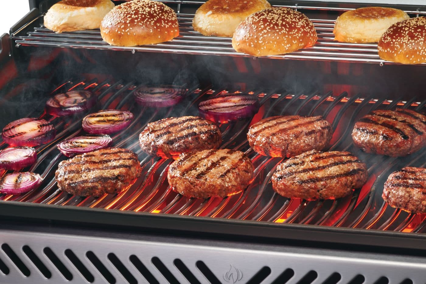 Rogue® PRO 625 Natural Gas Grill with Infrared Side Burner, Stainless Steel dimensions